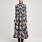 Black Multi Ikat Dahlia Ismene Dress