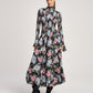Black Multi Ikat Dahlia Ismene Dress