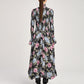 Black Multi Ikat Dahlia Ismene Dress