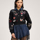 Black Lisette Cardigan