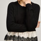 Black/Ivory/Black Zyla Pullover