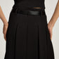 Black Belted Rylee Skirt