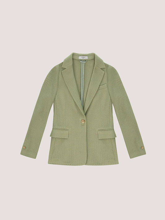 Slim-Fit Jacket Knitted