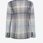 Plaid One Button Jacket