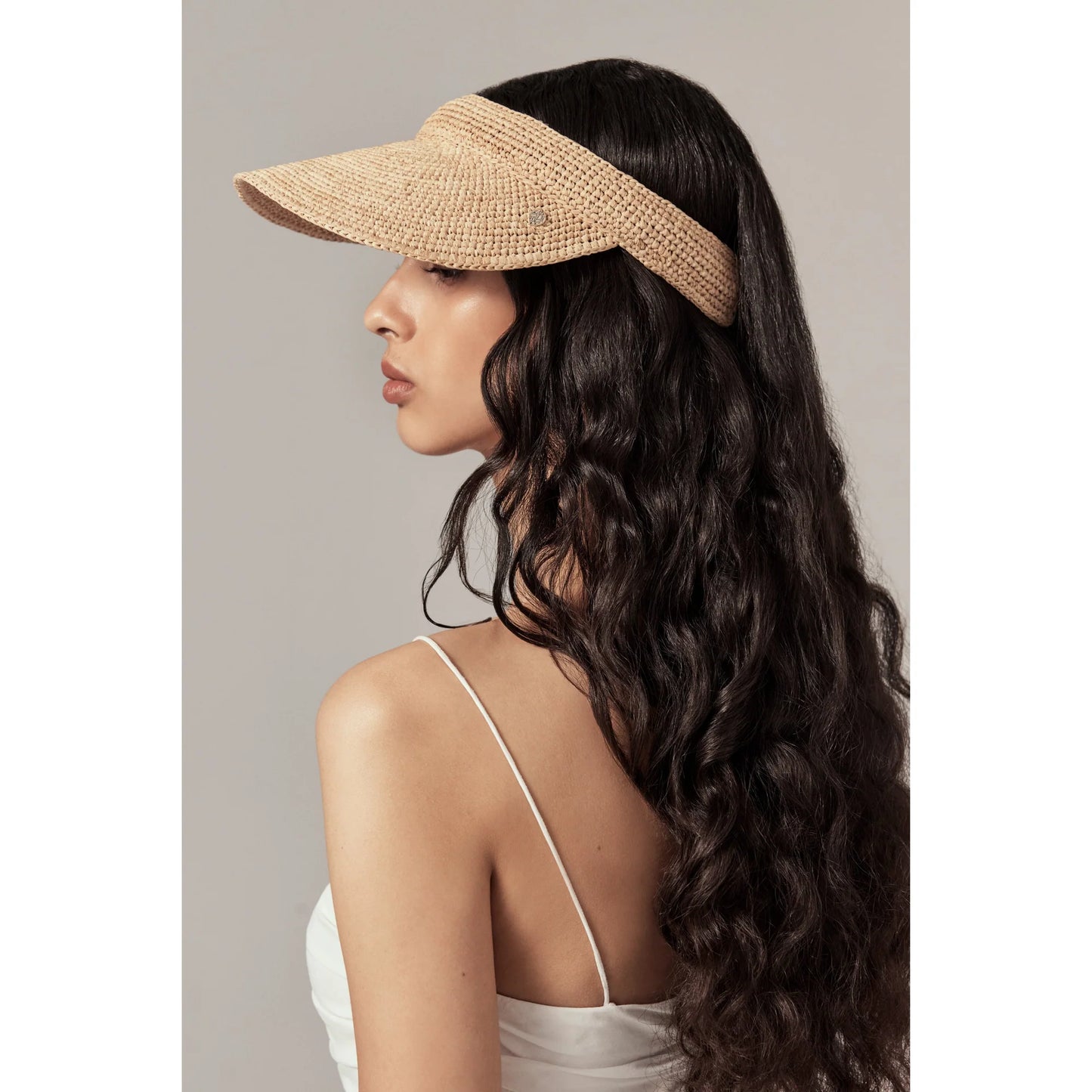 Beige Erin Visor