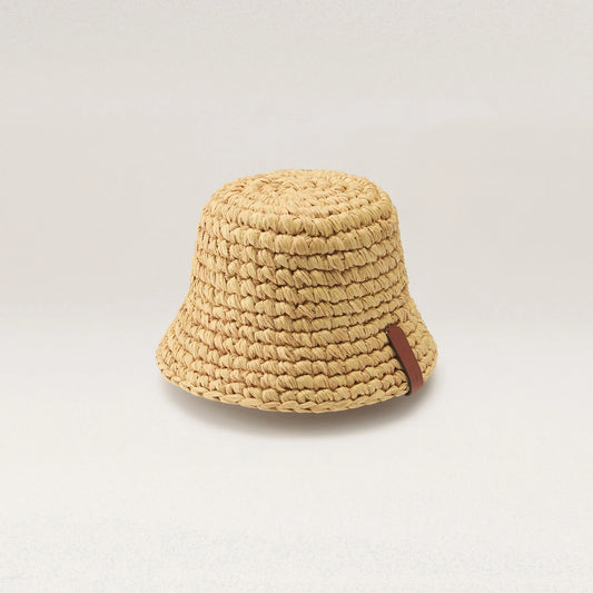 Anya Raffia Handmade Bucket Hat