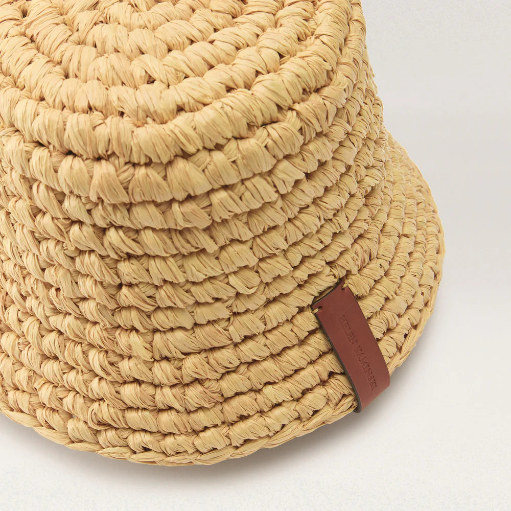 Anya Raffia Handmade Bucket Hat