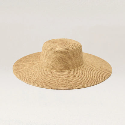 NATHALIA RAFFIA BRAID HAT