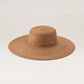 NATHALIA RAFFIA BRAID HAT
