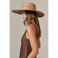 NATHALIA RAFFIA BRAID HAT