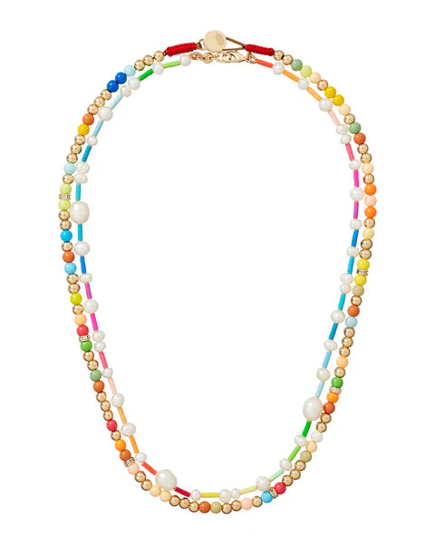 Happy Baby Bead Necklace Duo