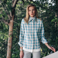Stillwater Plaid Flannel Beaded Shirt