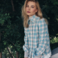 Stillwater Plaid Flannel Beaded Shirt
