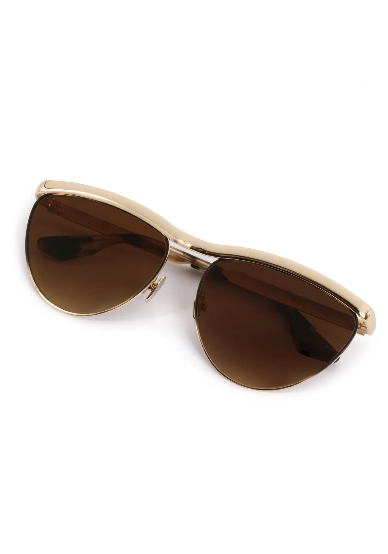 HEIDI 12K Matte Black Fade Chrome+ Blonde Venezia Sunglasses
