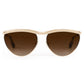 HEIDI 12K Matte Black Fade Chrome+ Blonde Venezia Sunglasses