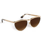 HEIDI 12K Matte Black Fade Chrome+ Blonde Venezia Sunglasses