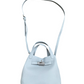 Leather Crossbody Bag Blue