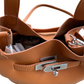 Leather Crossbody Bag Tan