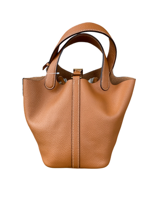 Leather Handbag Tan