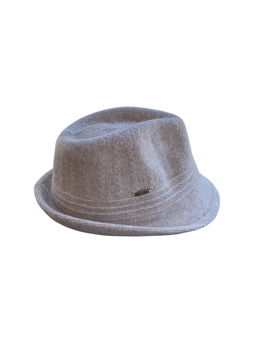 Fedora Wool Hat Ivory
