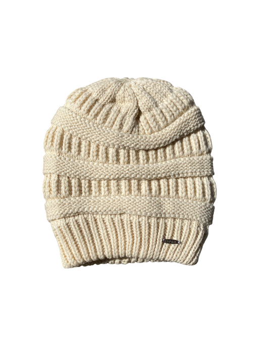 Knitted Beanie Ivory