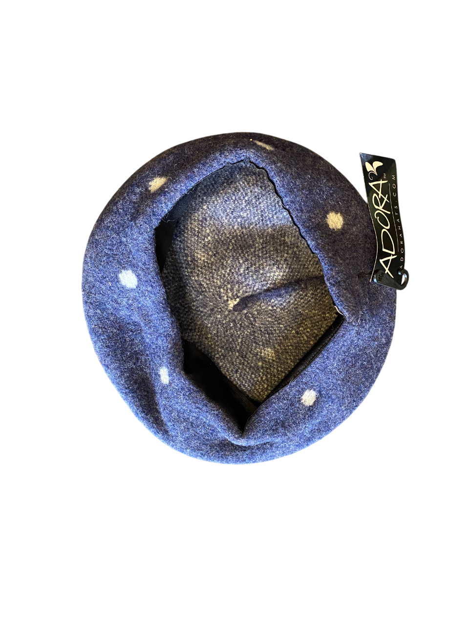 Wool Beret Blue