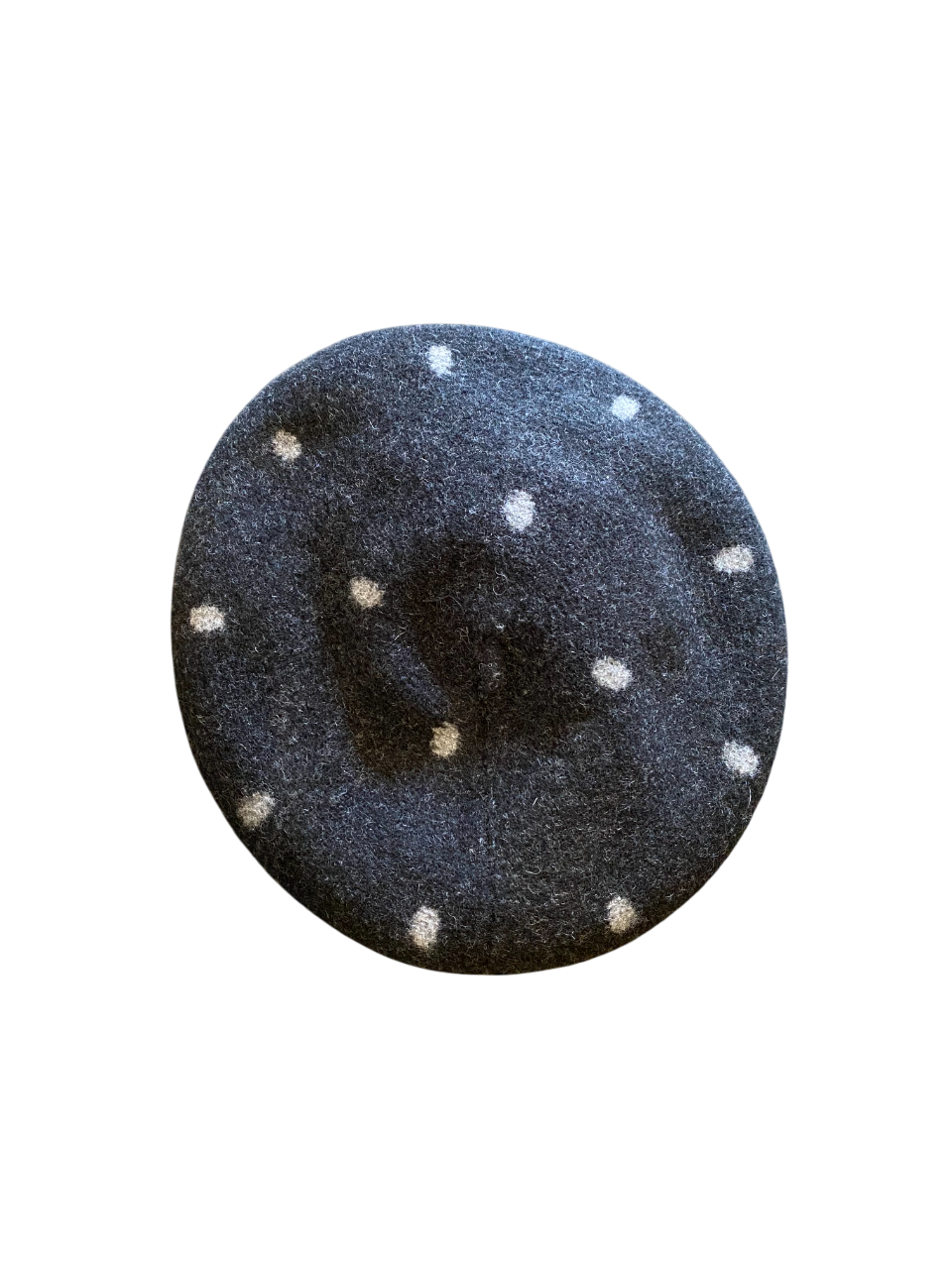 Wool Beret Charcoal