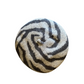Wool Beret Grey Abstract