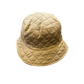 Quilted Bucket Hat Natural