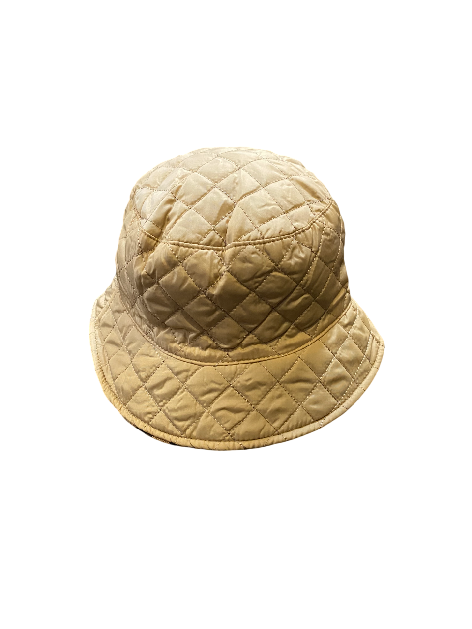 Quilted Bucket Hat Natural