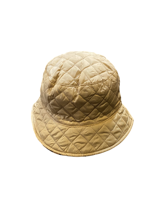 Quilted Bucket Hat Natural