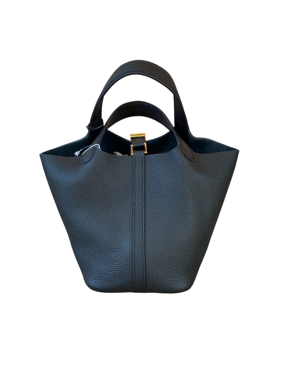 Leather handbag Black