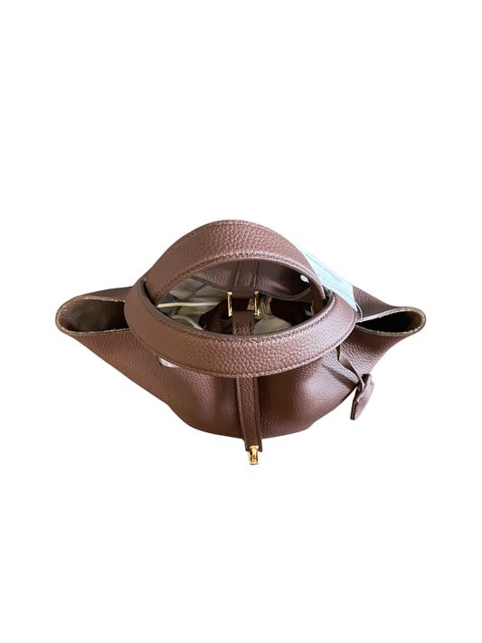 Leather Handbag Chocolate