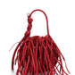 Red Ina Mini Polti Fringe Crossbody