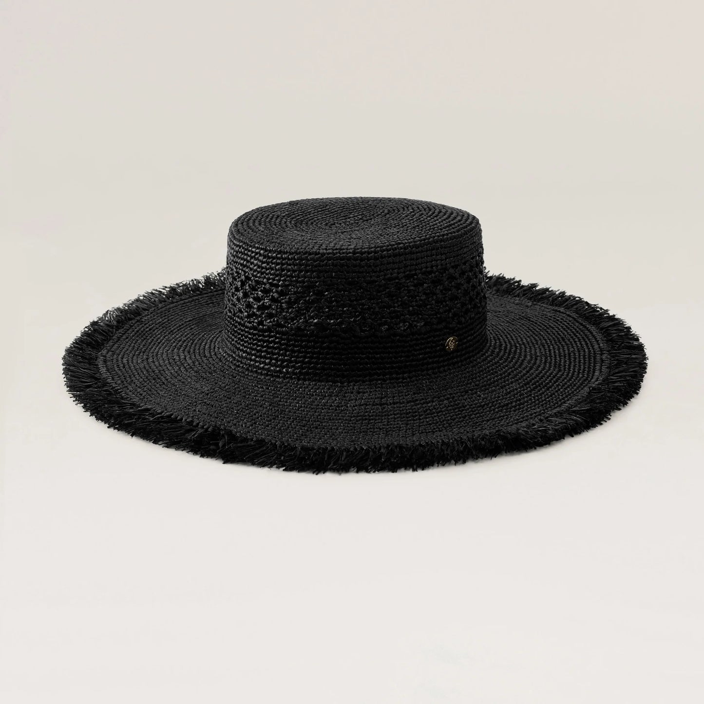 IVY RAFFIA BOATER