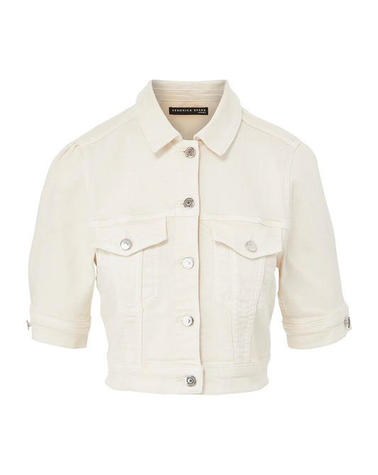 Raina Short Sleeve Denim Jacket
