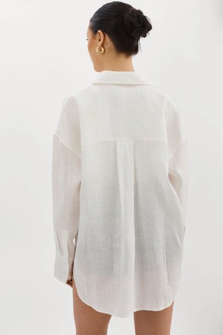 Jada Oversized Linen Shirt