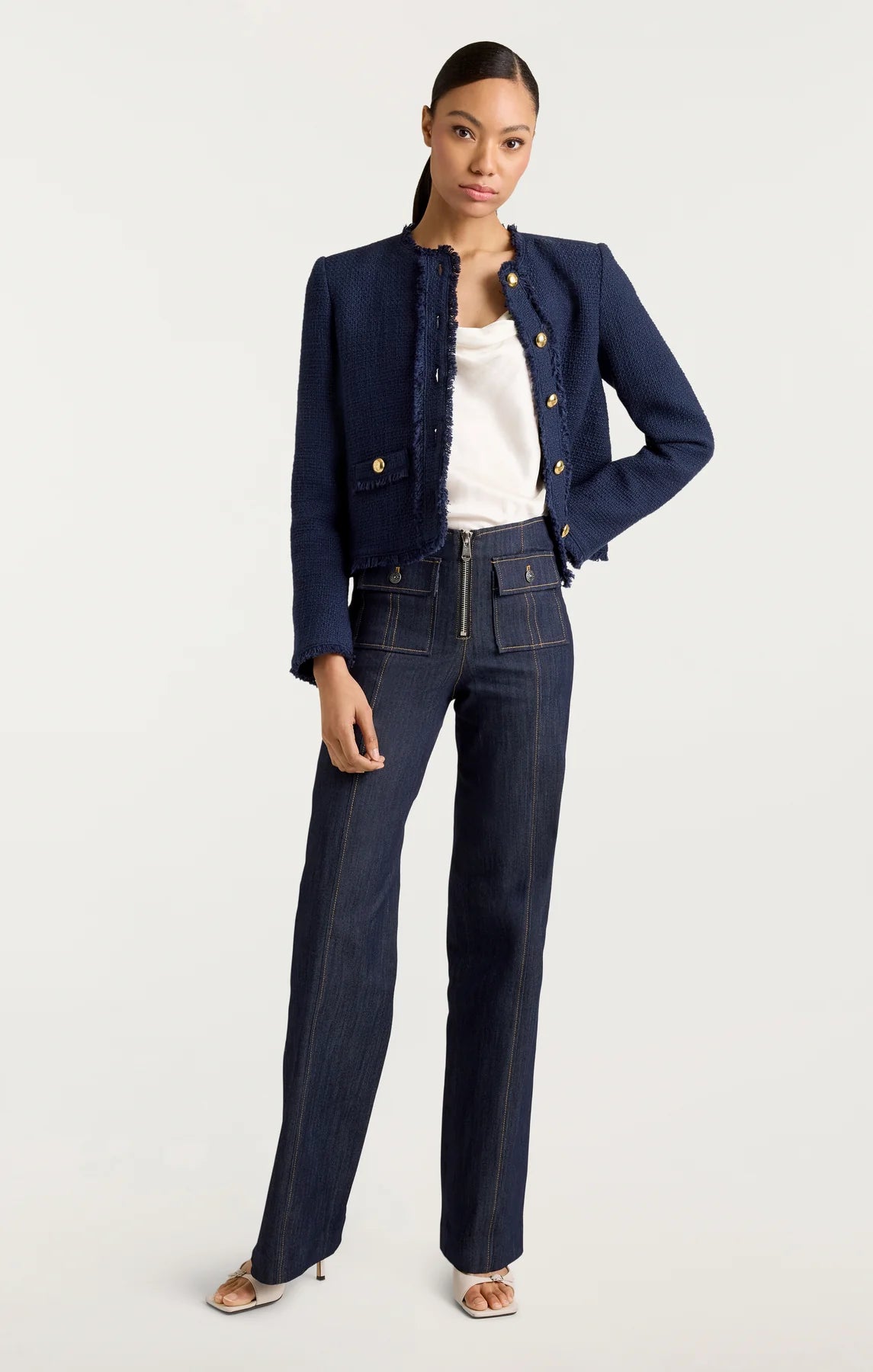 Navy Christie Jacket