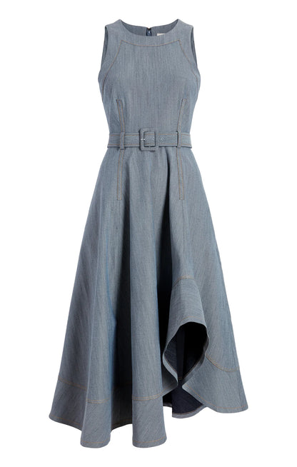 DARK WASH ZELDA JEAN DRESS