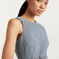 DARK WASH ZELDA JEAN DRESS