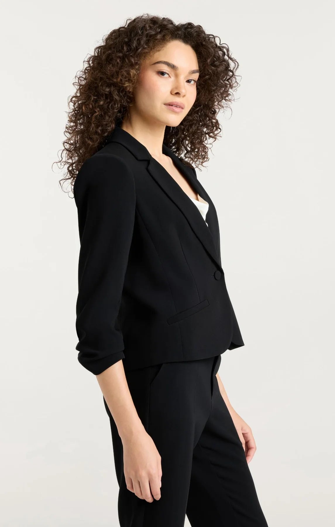 Le Petit Khloe Jean Blazer
