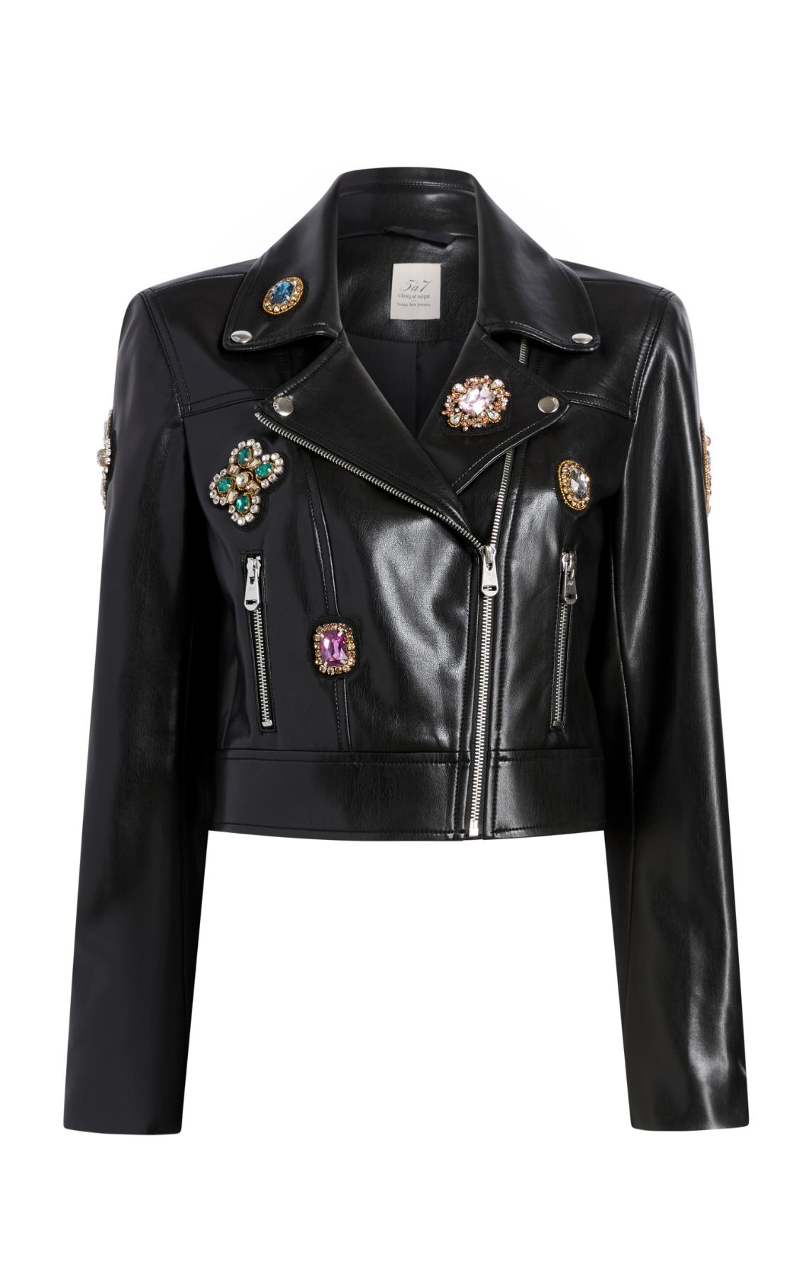 Black Multi Baroque Patches Genevieve Jacket