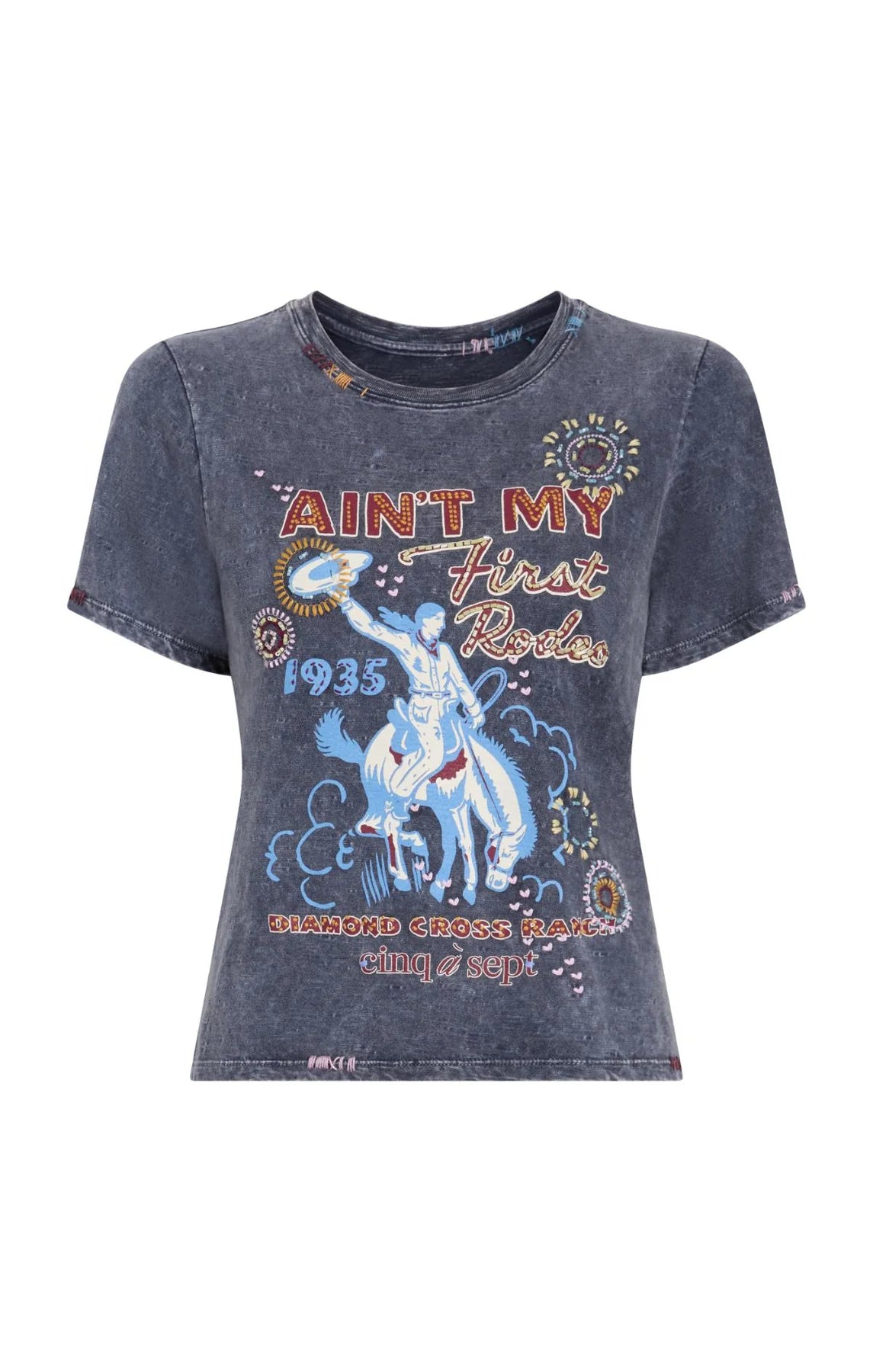 Bespoke Ain't My First Rodeo Shrunken Tee