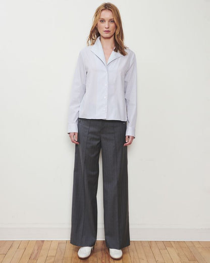 Avenue Pant - Grey Stripe