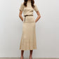Caramel Rib Skirt