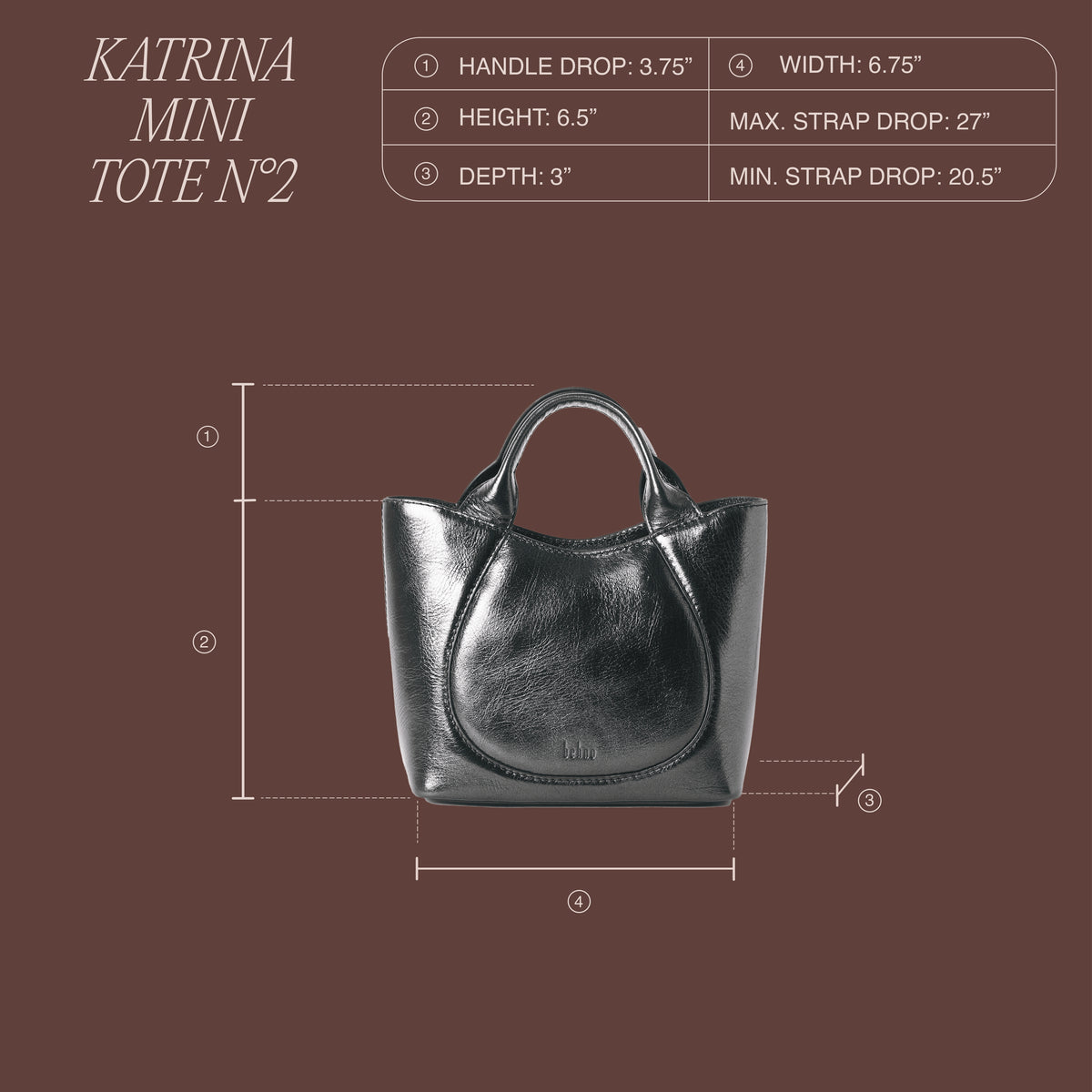 Evergreen Katrina Mini Tote