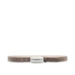 Cappuccino Marlowe Leather Belt