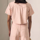 Short Sleeve Swing Shirt - Peachy