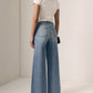 Joss Wide Leg Fray Jeans