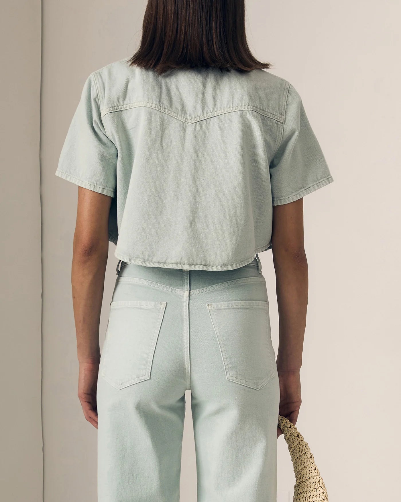 Short Sleeve Swing Shirt - Minty